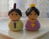 トリュフでお雛様♬ミニひな祭ケーキ ❤作り方13写真