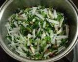 炒め大根の味噌汁作り方3写真