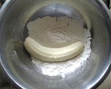 バナナ・小麦粉・BPだけバナナパンケーキ作り方1写真