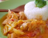 ご飯にあう！チキンのトマトミルクスープ作り方7写真