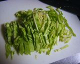 キャベツともやしのオム焼き作り方1写真