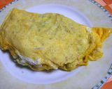 キャベツともやしのオム焼き作り方5写真