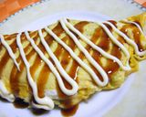 キャベツともやしのオム焼き作り方6写真
