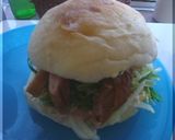 お手軽★照り焼きチキンバーガー　　作り方4写真