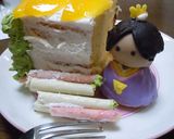 トリュフでお雛様♬ミニひな祭ケーキ ❤作り方25写真