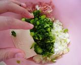 お皿の上が花畑♪春の菜の花シュウマイ作り方3写真