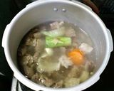 スッキリと美味しい 牛スジの醤油ラーメン作り方3写真