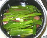 炊飯器の保温機能で豚モモ肉煮作り方2写真