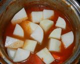 ビーフシチューの残り汁で大根煮作り方3写真