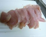 初めての料理♪鶏のカレーピカタ～♪作り方1写真