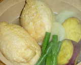 白だしでおから＆魚肉の巾着おでん☆作り方8写真