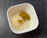 カリトロ食感♡木綿豆腐のカレーパン粉焼き作り方1写真