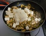 ヘルシーなチキン・マーボー豆腐作り方8写真