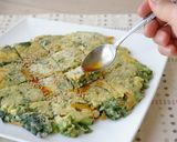 春菊とツナのチヂミ作り方4写真