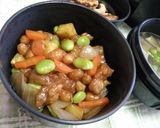 給食のイチオシ☆【揚げ大豆の甘辛】作り方4写真