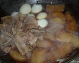豚肉と大根の煮物　作り方4写真