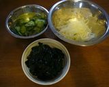 ✾わかめ・きゅうり・玉ねぎの酢の物✾作り方1写真