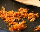 炊き込んで♪　キムチチャーハン☆作り方3写真
