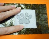 簡単キャラ弁☆３匹の猫の肉球おにぎり弁当作り方3写真