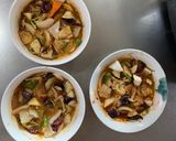 根菜茄子白菜オイ甘辛キムチ味温野菜サラダ作り方19写真
