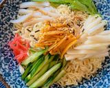 大人の冷やしラーメン ちくわとセロリのせ作り方6写真