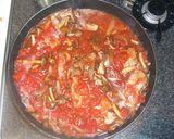 フライパンひとつで～簡単♪豚肉のトマト煮作り方9写真