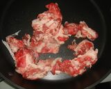 肉豆腐の卵とじ作り方1写真