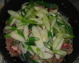 肉豆腐の卵とじ作り方2写真
