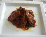 フライパンひとつで～簡単♪豚肉のトマト煮作り方11写真