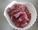 豚肉と長葱のミルク味噌煮作り方2写真