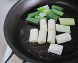 豚肉と長葱のミルク味噌煮作り方3写真