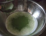 抹茶の生デコレーションケーキ作り方3写真
