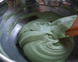 抹茶の生デコレーションケーキ作り方4写真