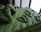 抹茶の生デコレーションケーキ作り方13写真
