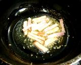 茄子とほうれん草のトマトソースパスタ作り方3写真