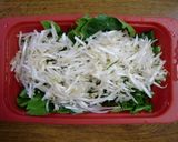 ルクエで★学校給食のピーナッツあえ✽作り方3写真