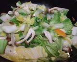 豆腐と白菜のオイスターソース炒め作り方5写真