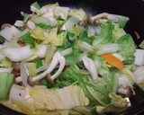 豆腐と白菜のオイスターソース炒め作り方5写真