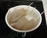 簡単すぎる✿こんにゃく柚子味噌作り方1写真