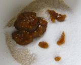 電子レンジで簡単☆舞茸の味噌蒸しパン作り方2写真