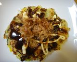 ご飯入り!白菜のお好み焼き♫作り方8写真