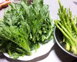 豚コマの甘辛さっと煮で、土鍋すき焼き♪風作り方4写真