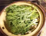 豚コマの甘辛さっと煮で、土鍋すき焼き♪風作り方8写真