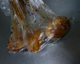 余った焼そばのソースで簡単味付け卵！作り方1写真