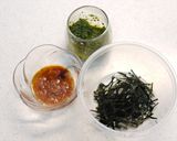 ランチに♪　梅と大葉ジェノベーゼのパスタ作り方2写真