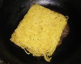 からし菜deグリーン焼きそば作り方4写真