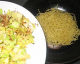 からし菜deグリーン焼きそば作り方6写真