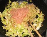 からし菜deグリーン焼きそば作り方7写真