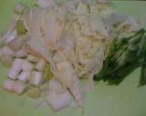 白菜＆ネギパスタ作り方3写真