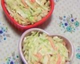 野菜ない時のコールスローサラダ作り方4写真